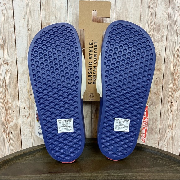 Vans La Costa Slide Sandals DJ Javier Marshmallow Size 10 Men - Picture 9 of 10